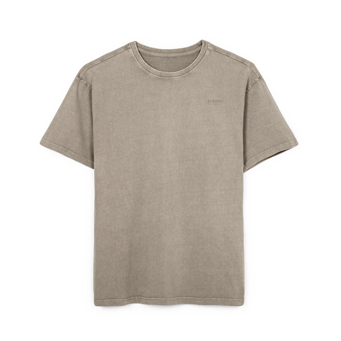 Oversize Tee with Motivational Quote STRENGTH IS SILENT