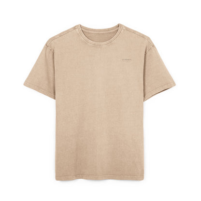 Oversize Tee with Motivational Quote NEVER BOW