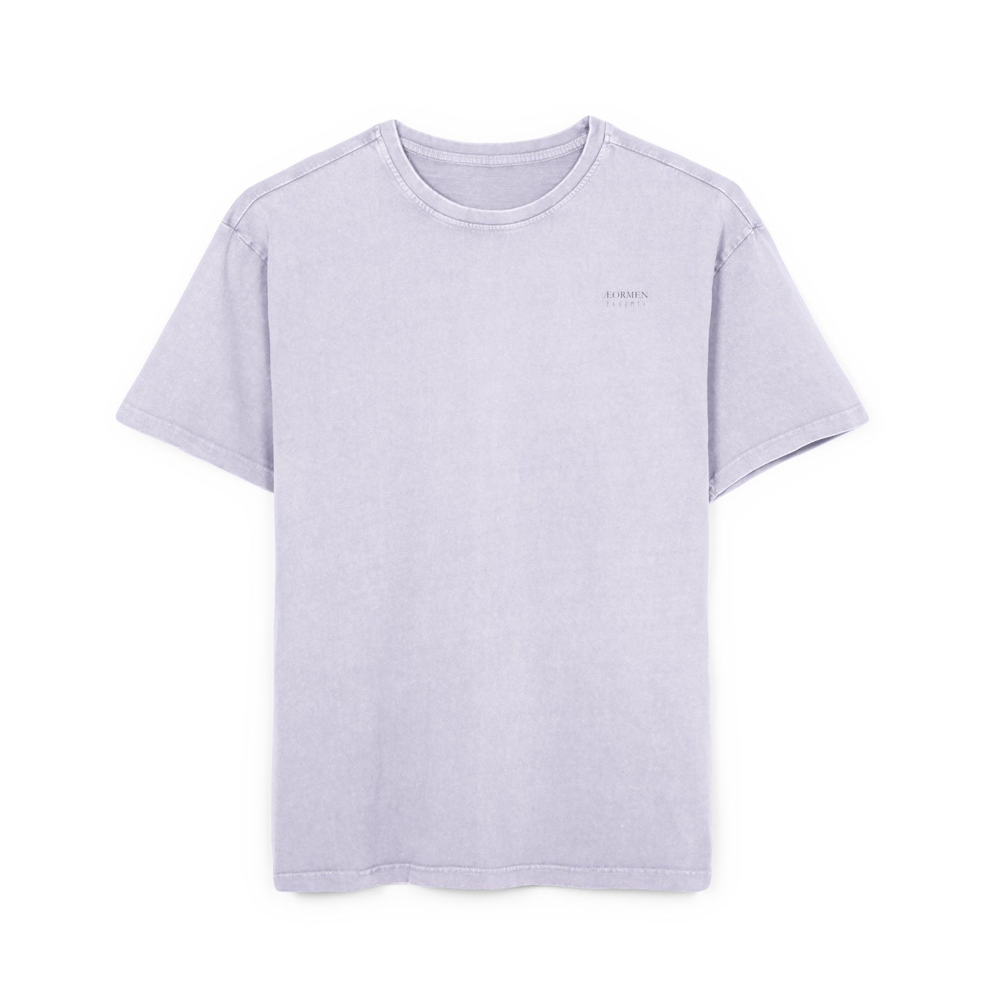 Oversize Tee with Motivational Quote NEVER BOW