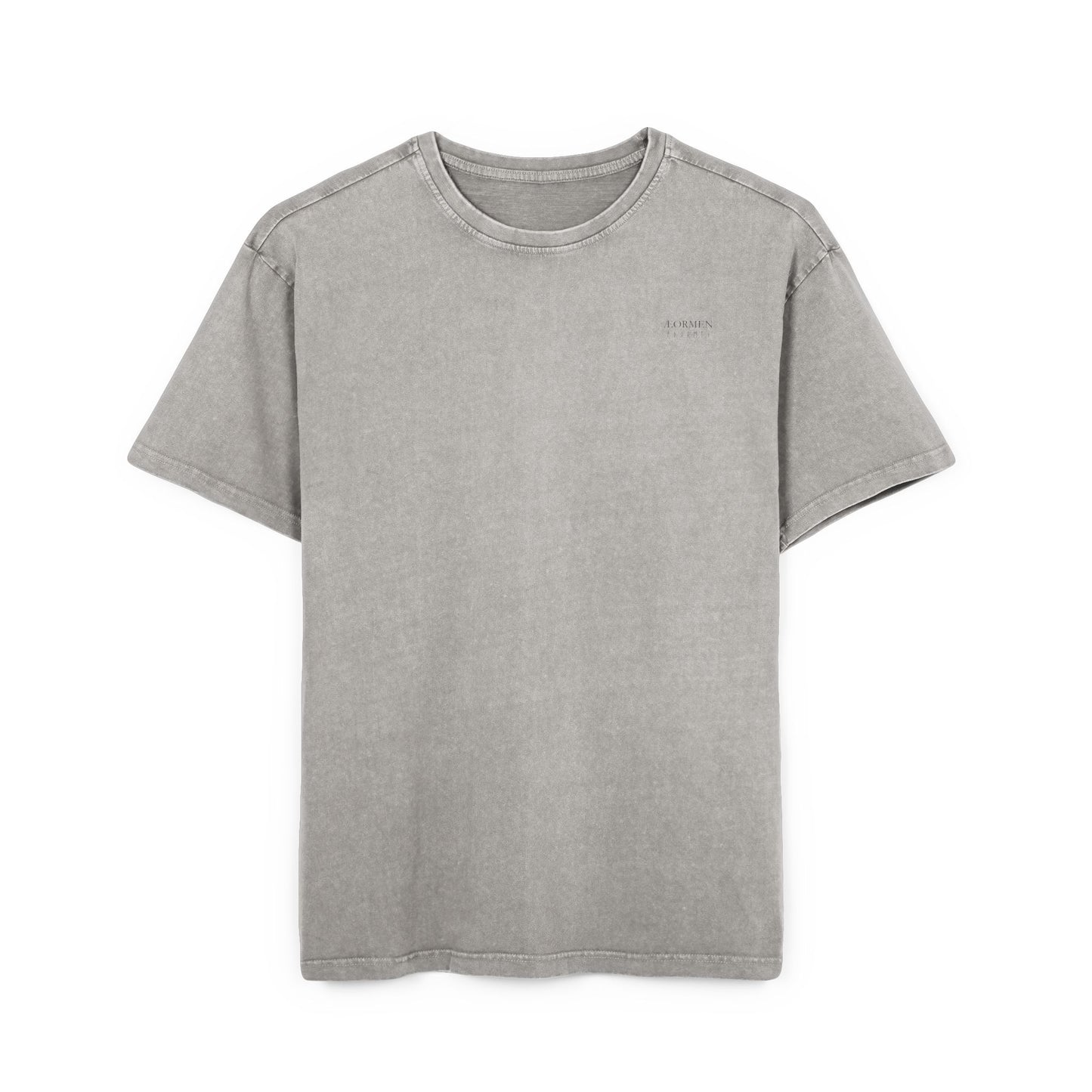 Oversize Tee with Motivational Quote NEVER BOW